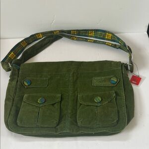 New Mossimo Messenger Bag Green
